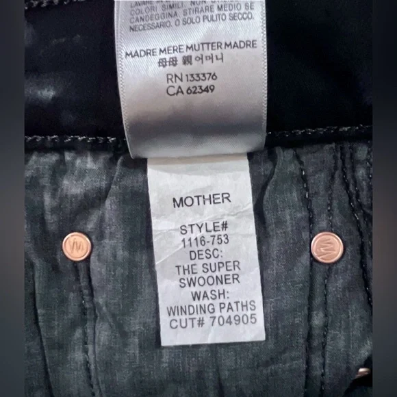 MOTHER Super Swooner, Size 32, NWT - Picture 14 of 16